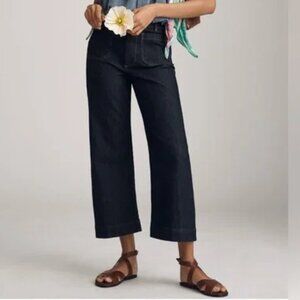 Elegant Black Wide-Leg Trousers